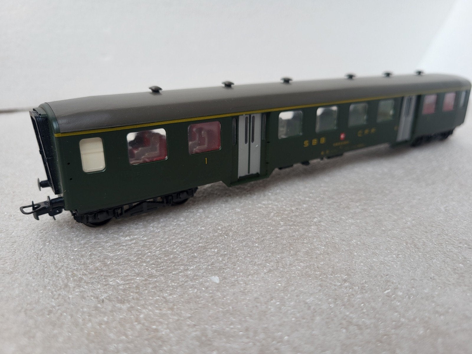 Liliput 877 50 SBB-CFF Wagon - Meestermodel, Gelijkstroom, Wagon, Ophalen of Verzenden, Zo goed als nieuw