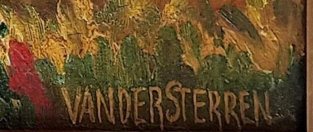 John van der Sterren Pure Bali Gesigneerd Olieverf op doek, Ophalen of Verzenden