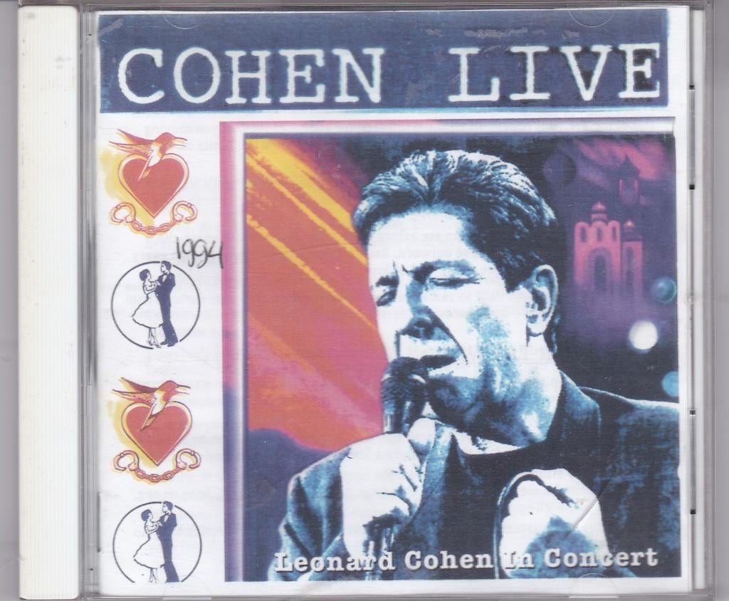 CD LEONARD COHEN LIVE IN CONCERT, Ophalen of Verzenden, Gebruikt