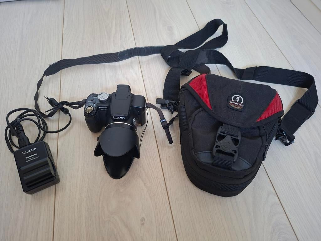 Panasonic Lumix DMC-FZ8 Digitale Camera met tas en accu, Gebruikt, Compact, Ophalen of Verzenden, Overige Merken