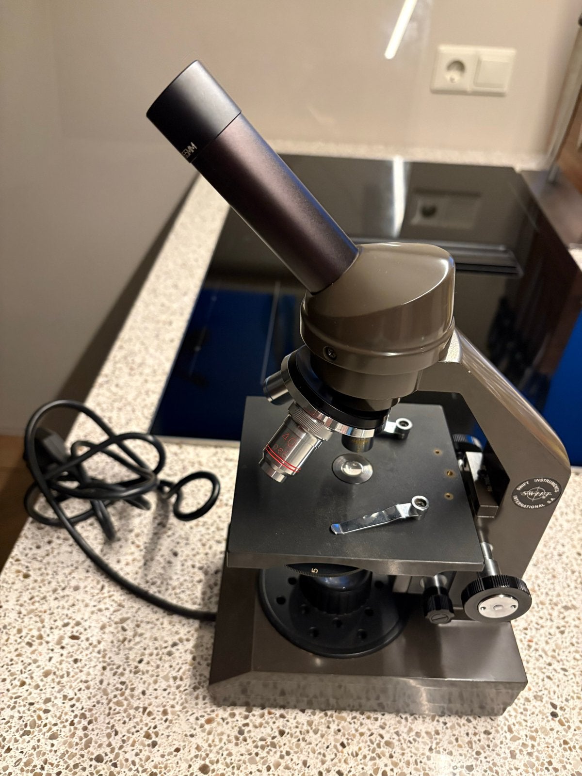 Swift Instruments Biologische Microscoop, Ophalen of Verzenden, Zo goed als nieuw, 400x tot 1000x, Biologische microscoop