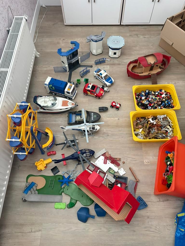 Heel veel Playmobil, in 1 koop, Kinderen en Baby's, Speelgoed | Playmobil, Ophalen, Gebruikt