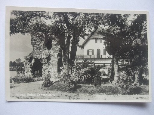 P336 Arcen - Ruïne Schanstoren - 1952, Verzenden, 1940 tot 1960, Gelopen, Limburg