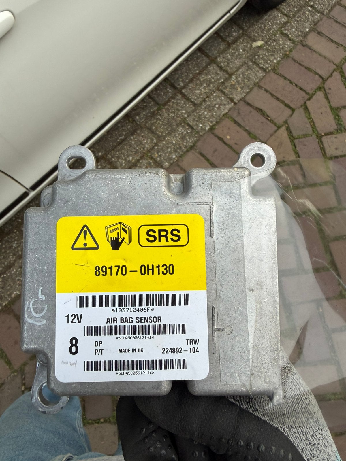 Toyota Aygo 2016  Crash Airbag Module, Auto-onderdelen, Ophalen of Verzenden, Nieuw, Toyota