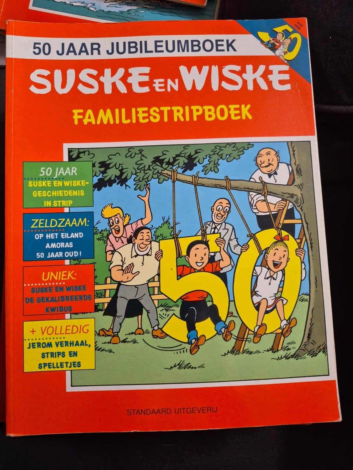 Suske en Wiske 50 Jaar Jubileumboek - Nieuw, 1e druk 1995, Boeken, Eén stripboek, Ophalen of Verzenden, Nieuw