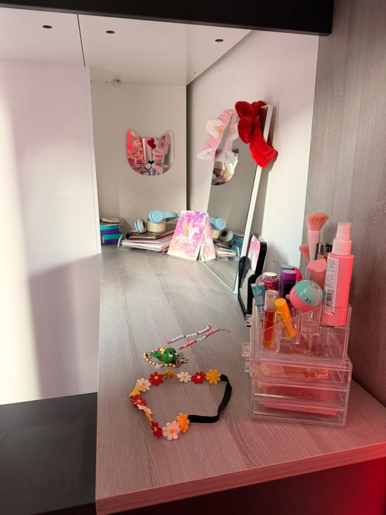 Hoogslaper met bureau en kast - Zelf demonteren/ophalen, Huis en Inrichting, Slaapkamer | Stapelbedden en Hoogslapers, 90 cm, Eenpersoons