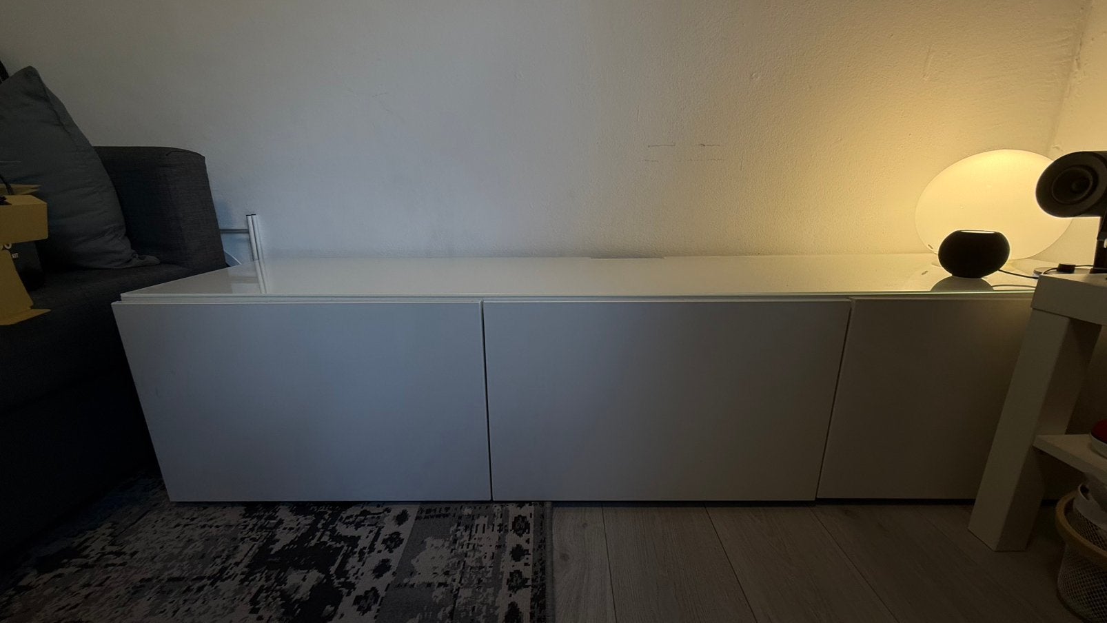 Ikea besta tv meubel, Ophalen, 150 tot 200 cm, Zo goed als nieuw, Minder dan 100 cm