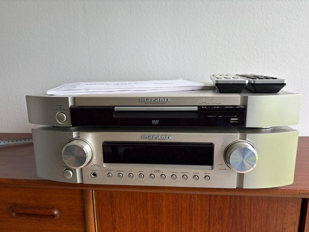 Marantz versterker/cd speler, Gebruikt, Losse componenten, Dvd-speler, Ophalen