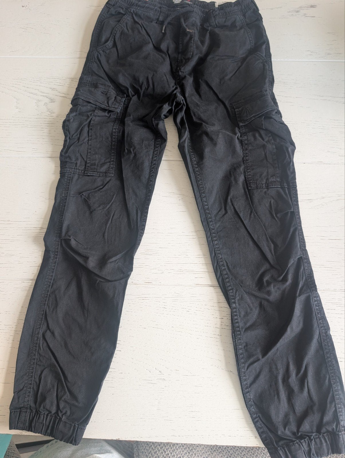 Zwarte cargo broek America Today maat 158, Kinderen en Baby's, Broek, America Today, Gebruikt, Jongen of Meisje