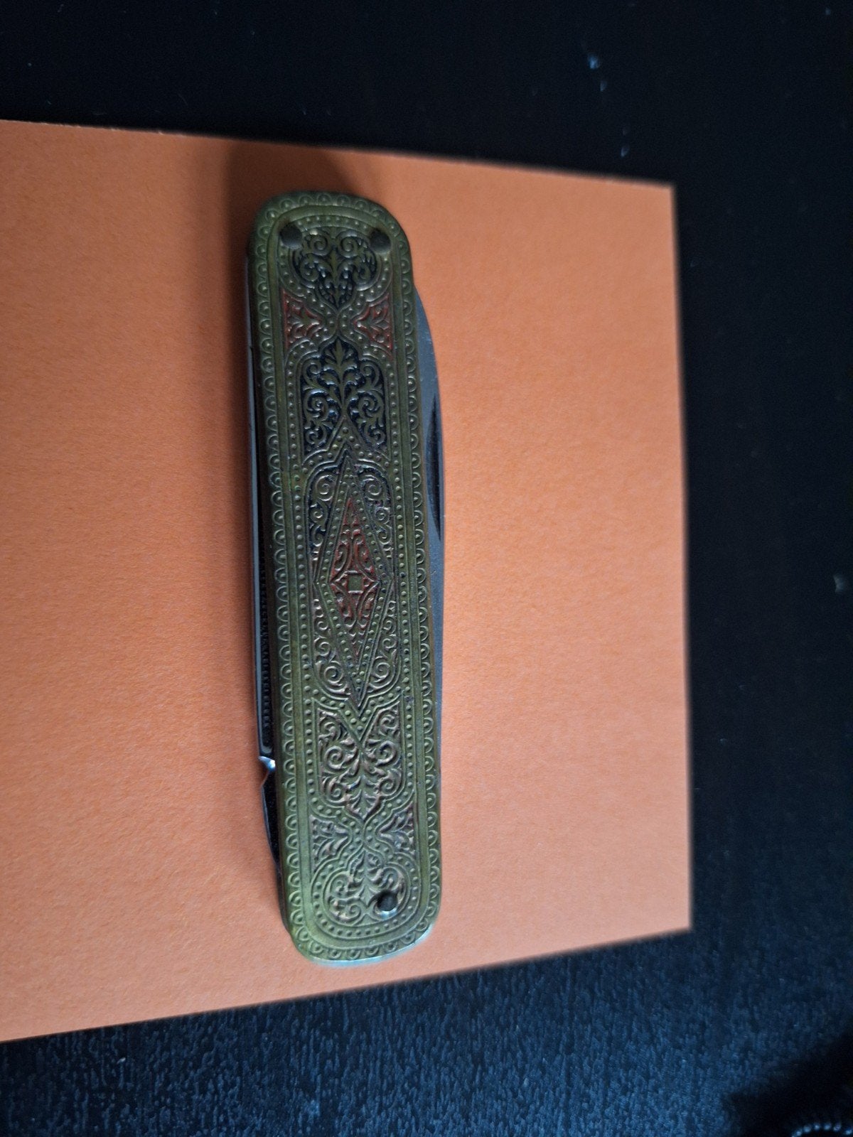 messing solingen zakmes, Antiek en Kunst, Antiek | Gereedschap en Instrumenten, Ophalen of Verzenden