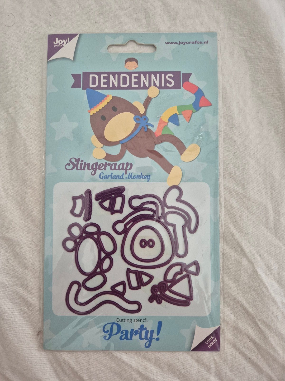 Nieuwe snijmal slingeraapje DENDENNIS, Ophalen of Verzenden, Nieuw, Dieren, Pons of Mal