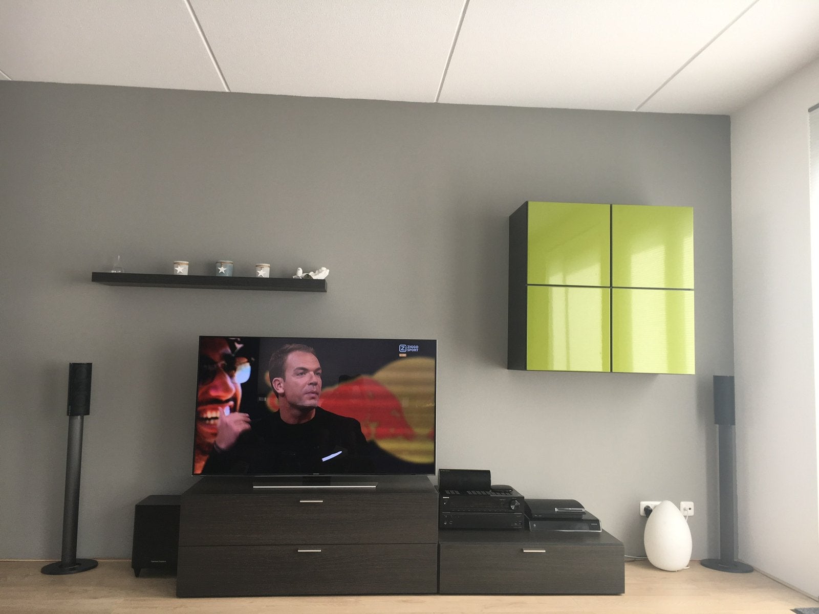 Mooie TV meubel combinatie, Huis en Inrichting, Kasten | Televisiemeubels, Ophalen, Gebruikt, 100 tot 150 cm, Minder dan 100 cm