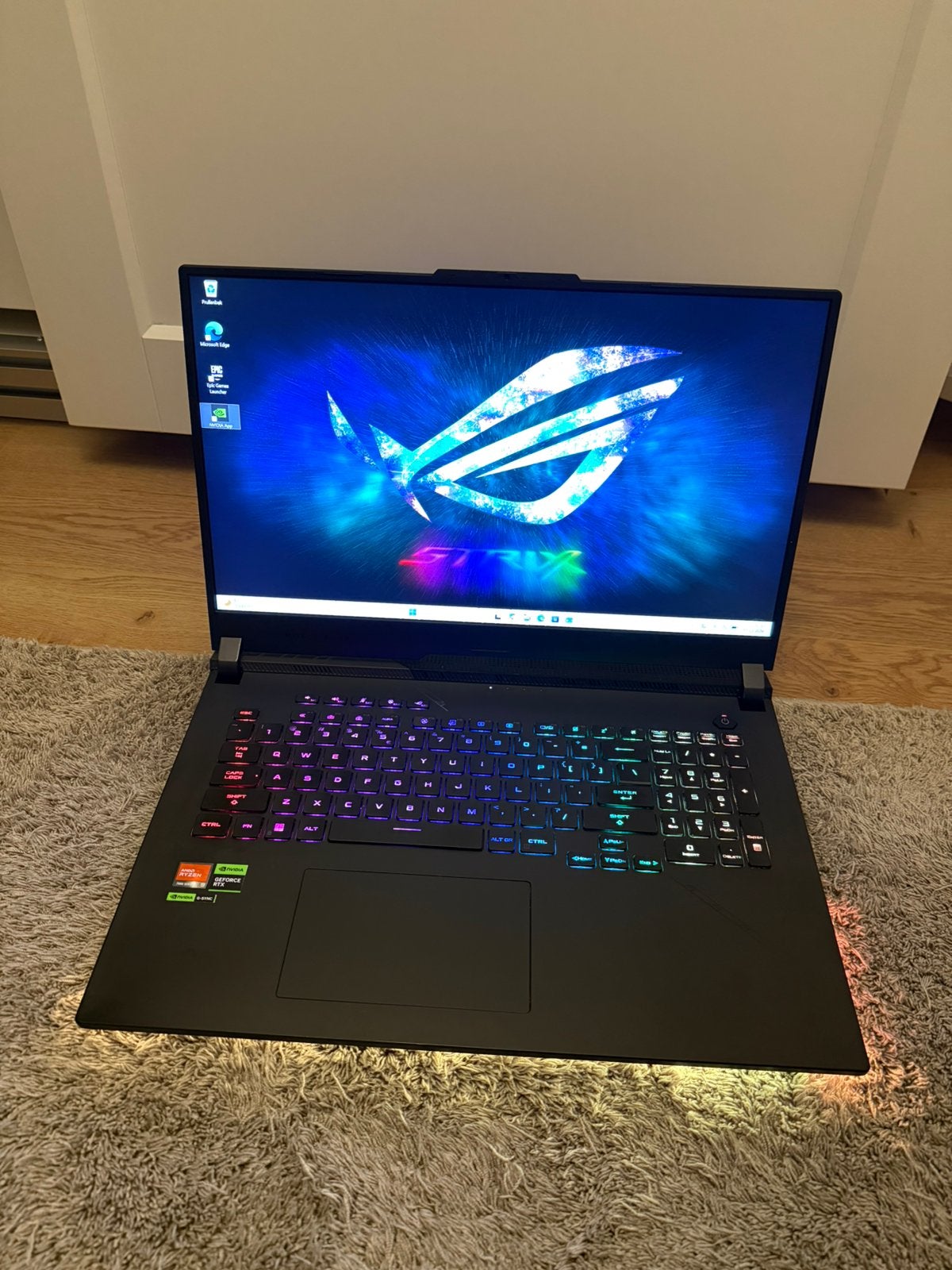 Asus ROG Strix 17 RTX 4080 | Ryzen 9 | 32GB RAM | 2TB SSD, Ophalen, Zo goed als nieuw, Gaming, SSD