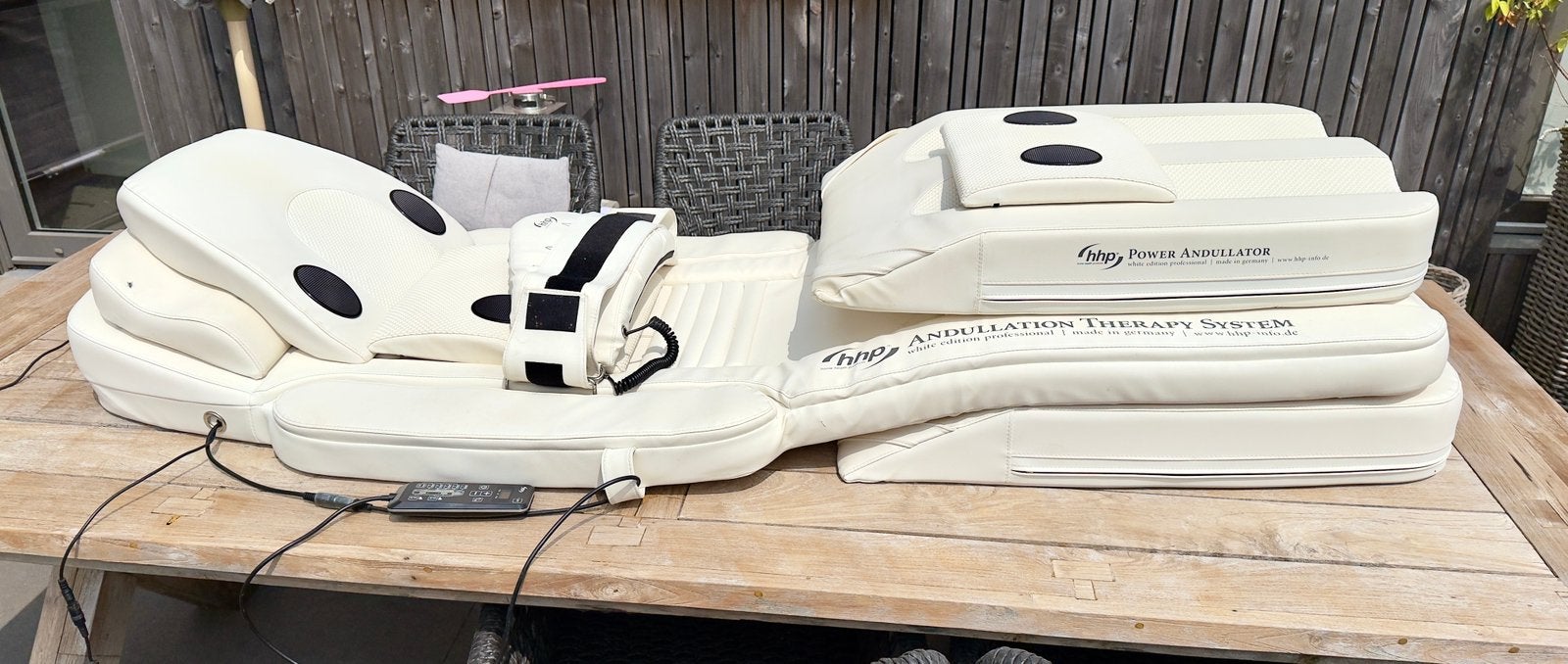 HHP massage matras Andullation therapy systeem, Ophalen, Zo goed als nieuw, Massagestoel of Kussen