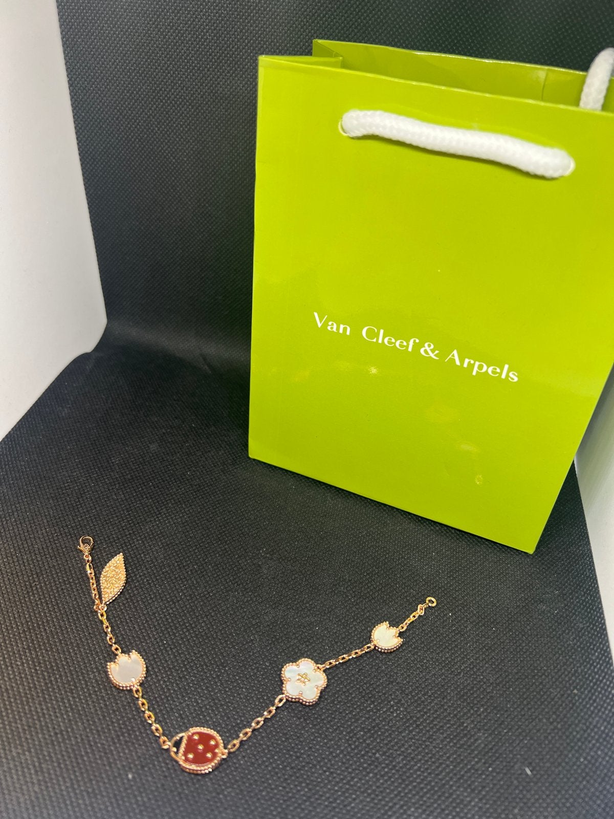 Nieuwe Van Cleef & Arpels Armband met alle accessoires, Sieraden, Tassen en Uiterlijk, Armbanden, Overige materialen, Nieuw, Ophalen of Verzenden
