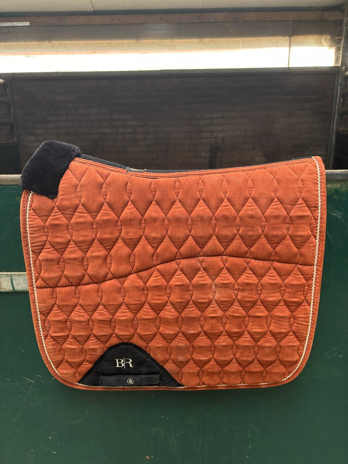 BR zadeldek, Dieren en Toebehoren, Full (L), Oranje, BR, Dressuurdekje