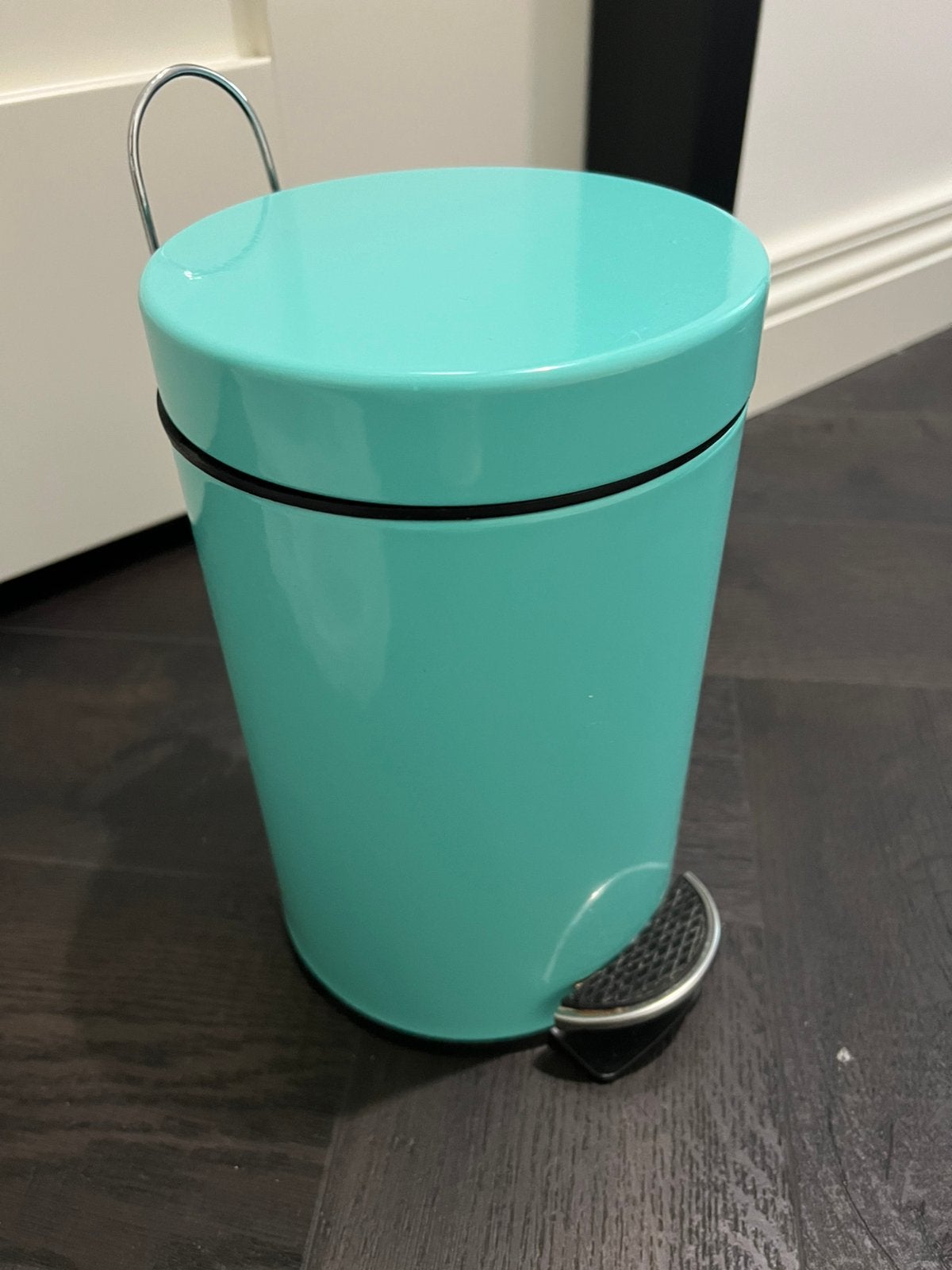 Small 3 liter trash bin, Minder dan 10 liter, Ophalen, Gebruikt, Metaal