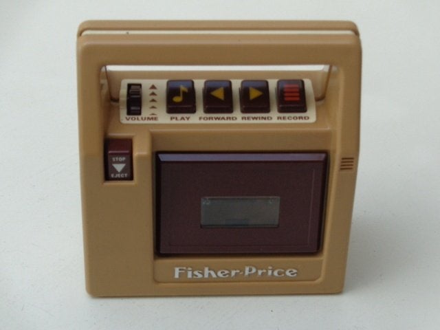 Draagbare Cassette Recorder Fisher Price, Ophalen of Verzenden, Zo goed als nieuw, Speelset