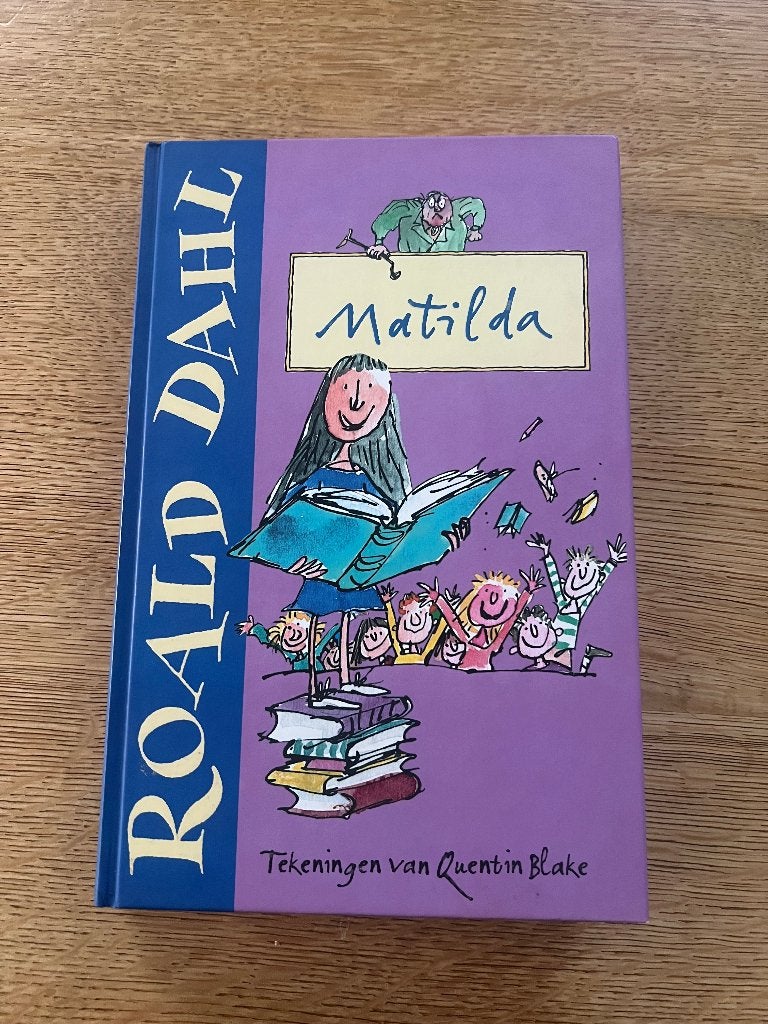 Roald Dahl Matilda Quentin Blake klassiek kinderboek, Roald Dahl, Verzenden, Zo goed als nieuw, Fictie