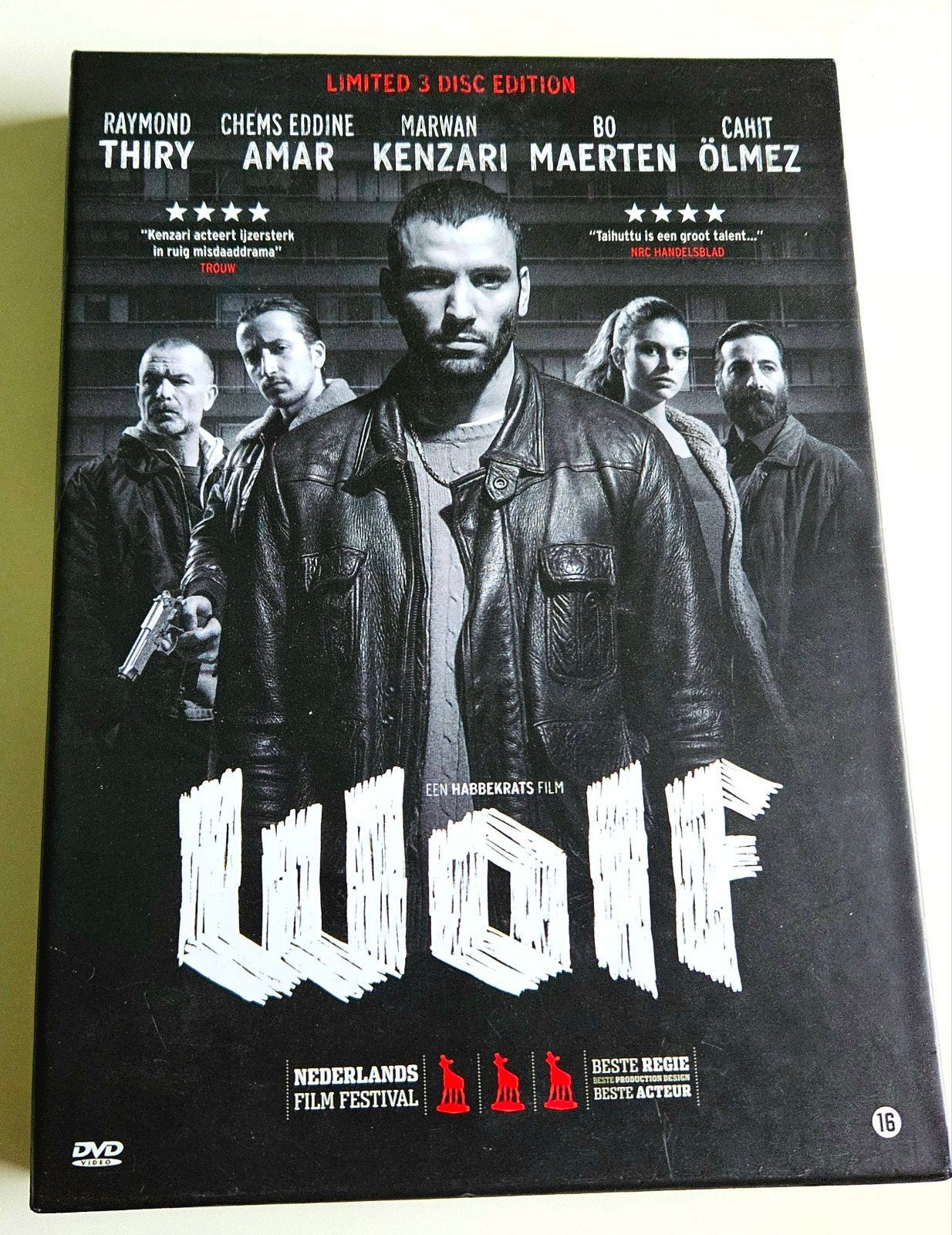 Wolf (2013), 3 disc limited edition met boekje, Jim Taihuttu, Vanaf 16 jaar, Ophalen of Verzenden, Zo goed als nieuw, Drama