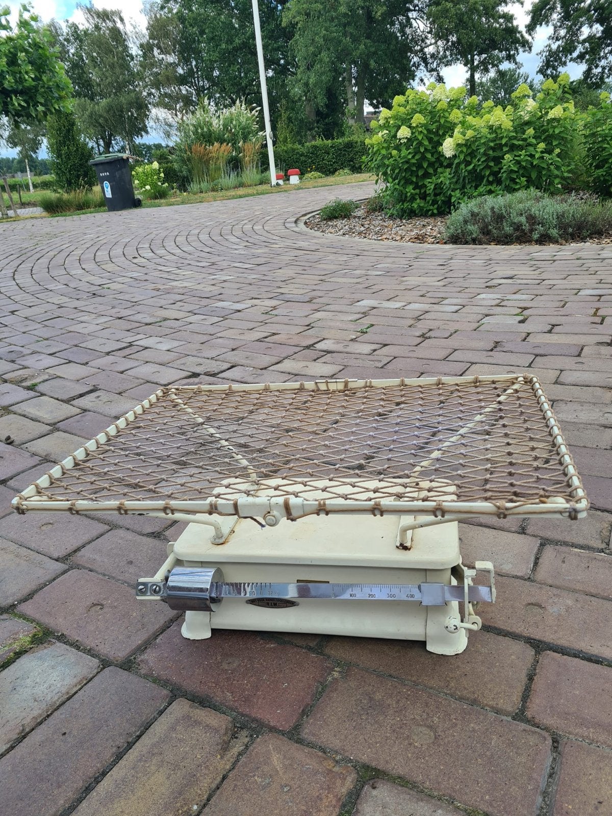 Originele REFA babyweegschaal met origineel touwmatje, Ophalen of Verzenden