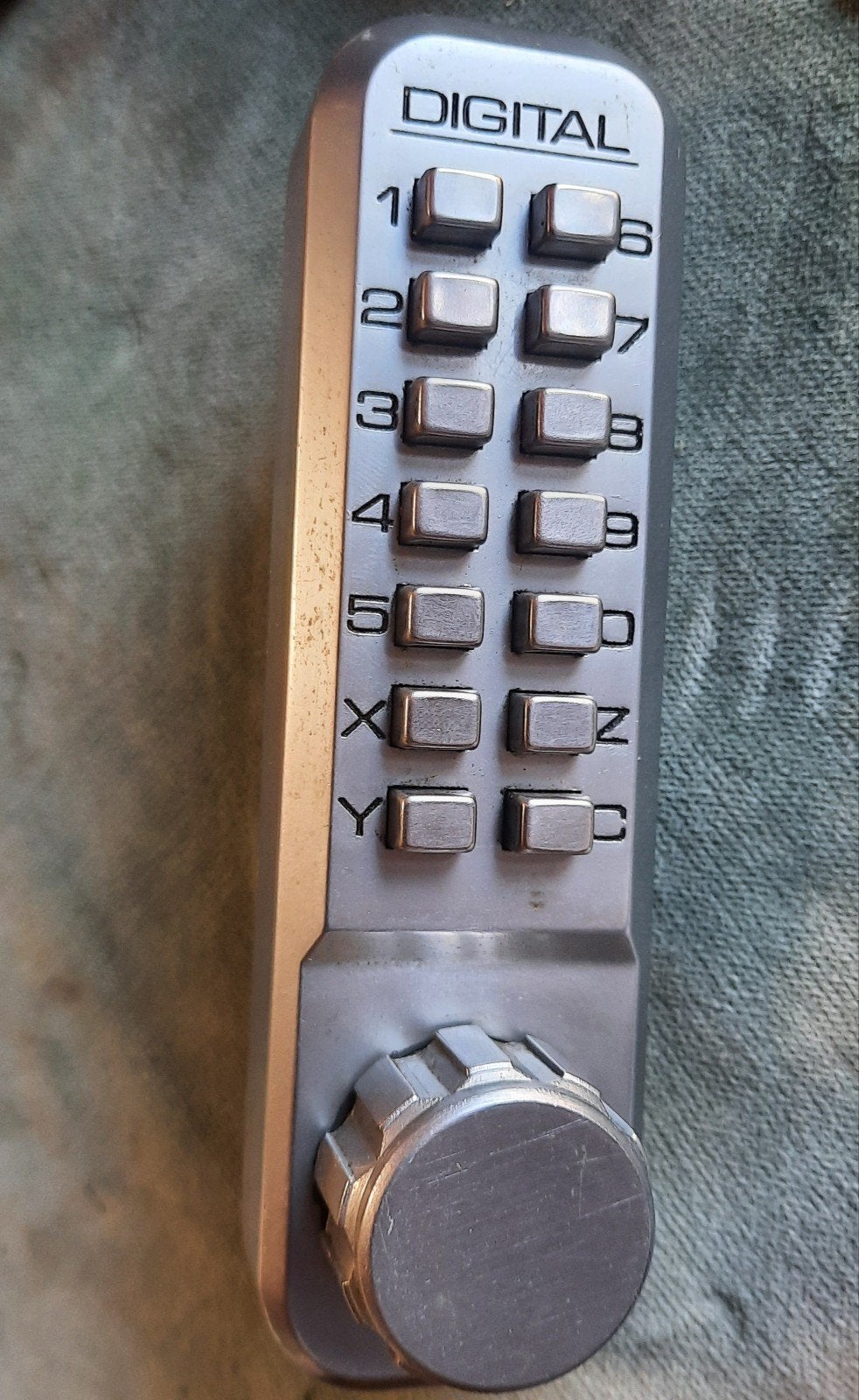 Digitaal Deurslot Lockey Mechanisch - Zo goed als nieuw, Ophalen, Zo goed als nieuw, Rvs, Slot