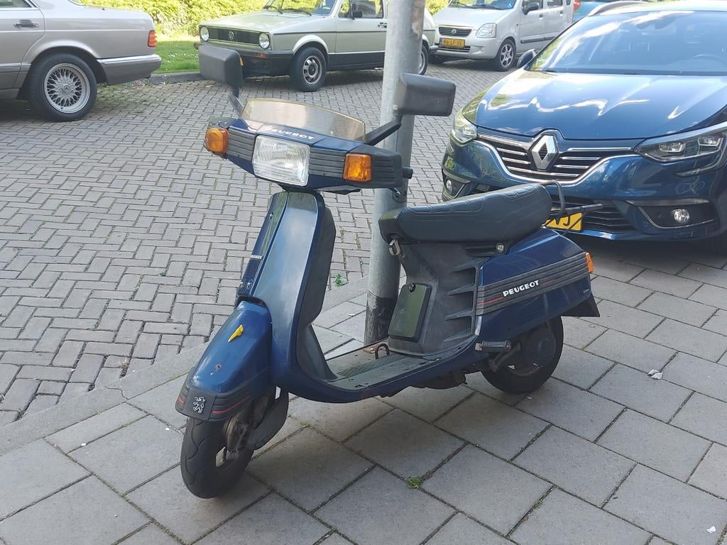 Peugeot SC50L 2T, lichte opknapper., Fietsen en Brommers, Ophalen, Gebruikt, Benzine, Peugeot
