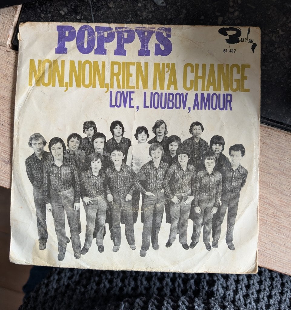 Poppys - Non, non rien n'a change, Ophalen of Verzenden, Gebruikt, Pop