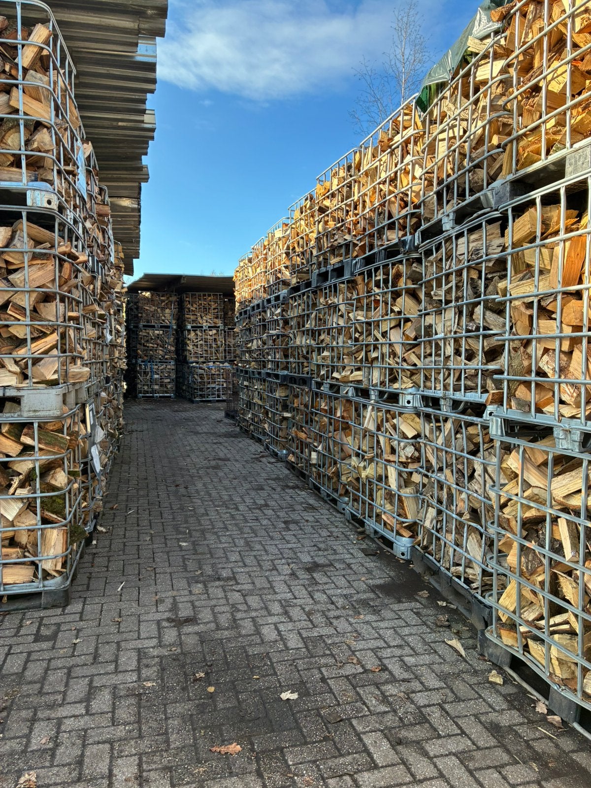 Te koop mooi droog haardhout, Minder dan 3 m³, Ophalen of Verzenden