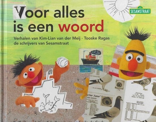 Voor alles is een woord - Sesamstraat (Kim-Lian van der Meij, Fictie algemeen, Verzenden, Zo goed als nieuw, Kim-Lian van der Meij, Tooske Ragas