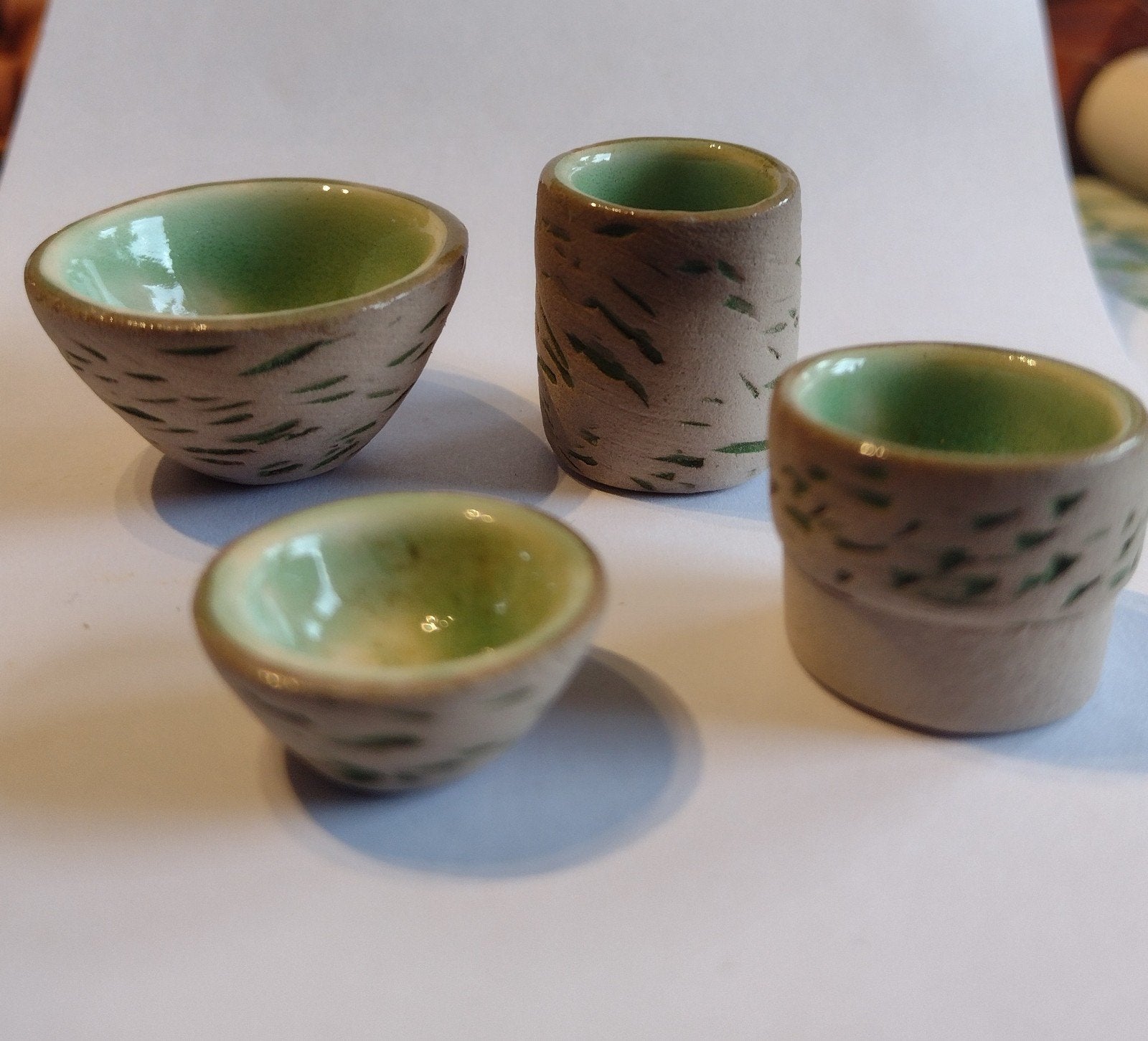 diverse vintage miniatuur ' Reuver ' potjes / Fennicole, Ophalen, Nieuw, Gebruiksvoorwerp