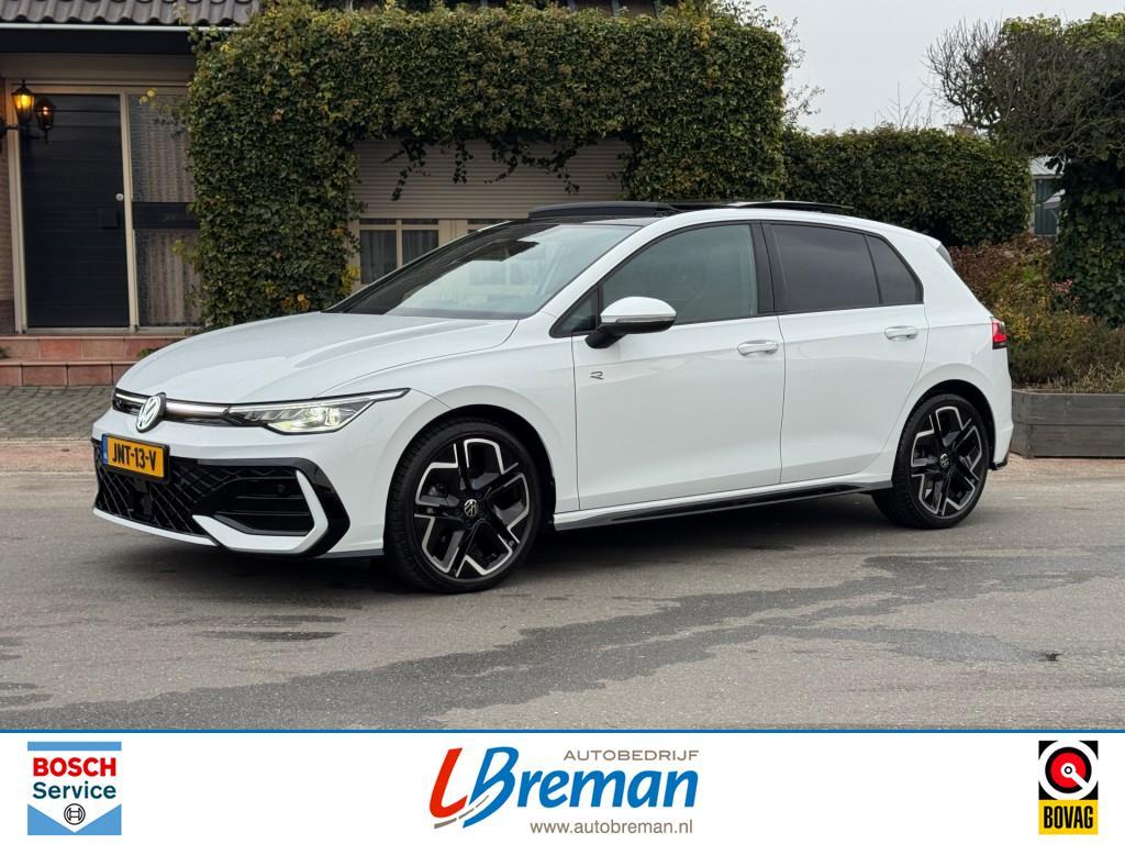 Volkswagen GOLF 8.5 1.5 ETSI R-LINE DSG Black Style150pk Pan, Huisgarantie, 4 cilinders, Wit, Bedrijf