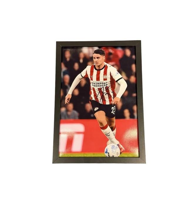 Joey Veerman PSV gesigneerde Actie Foto, Soccersignings.nl, PSV, Overige typen, Nieuw