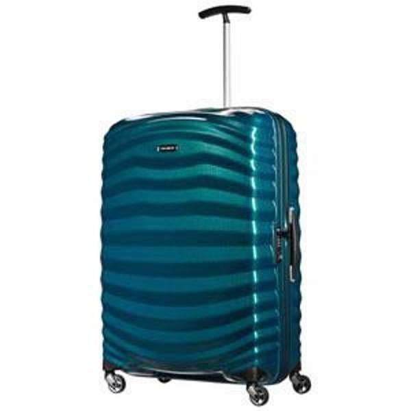 Samsonite Lite-Shock Spinner 75 (Petrol blue) - NIEUW, Hard kunststof, Ophalen of Verzenden, 70 cm of meer, Nieuw