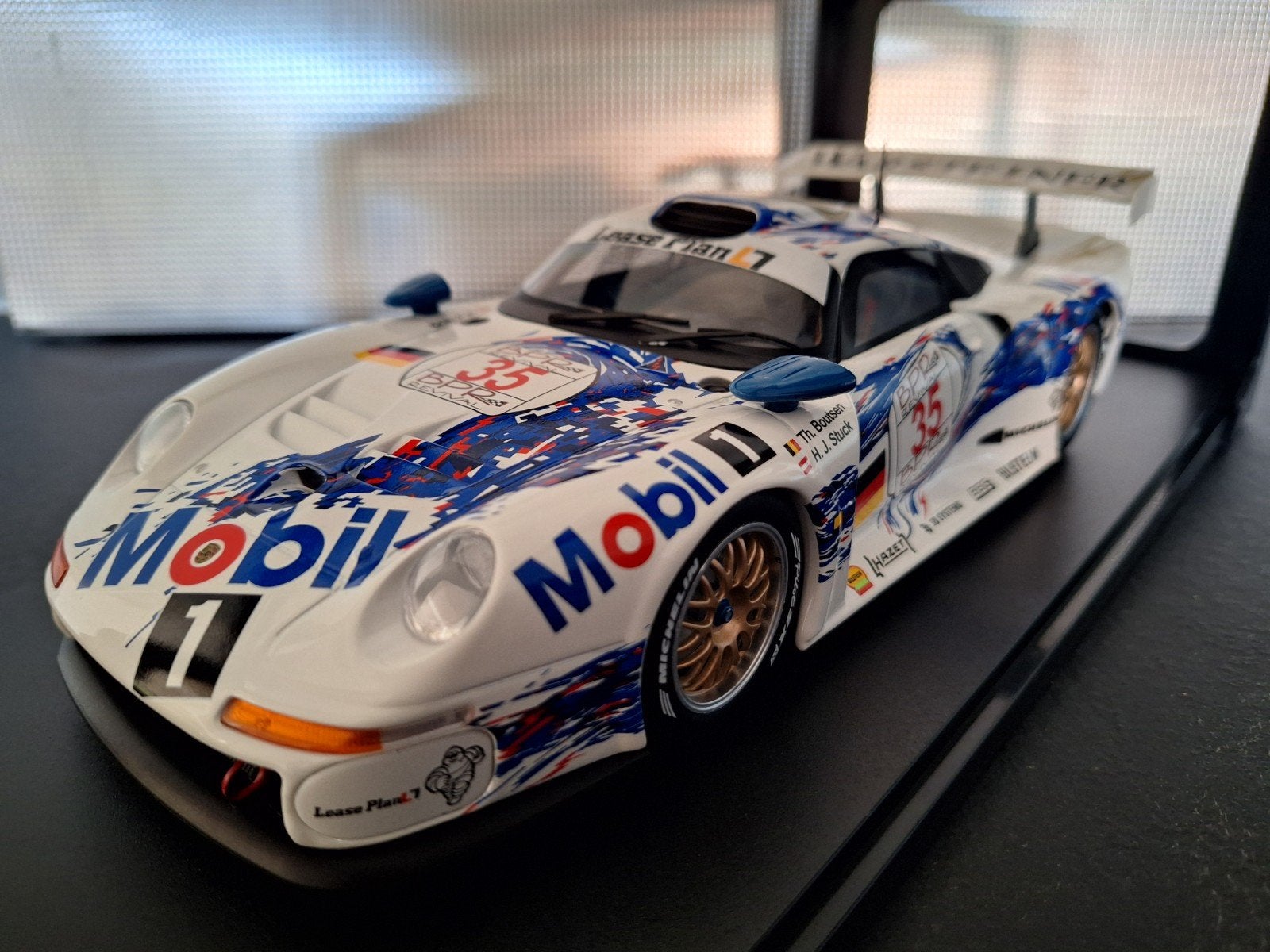 Porsche 911 GT1 #35 4H Spa Schaal 1:18, Overige merken, Werk 83, Auto, Nieuw