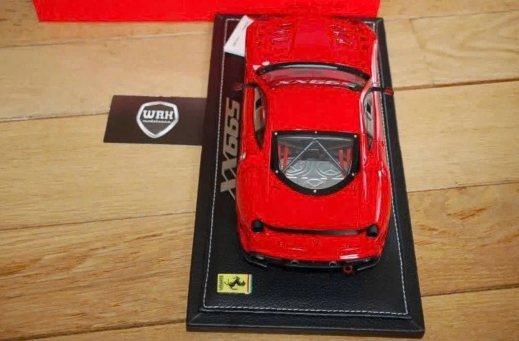 1:18 FERRARI 599 XX rosso corsa BBR ltd 299 in box WRH, Hobby en Vrije tijd, Modelauto's | 1:18, Verzenden, Zo goed als nieuw