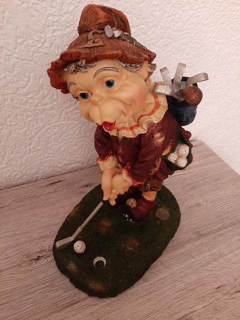 laven efteling Lut de golfer, Verzamelen, Efteling, Zo goed als nieuw, Beeldje of Poppetje, Ophalen of Verzenden