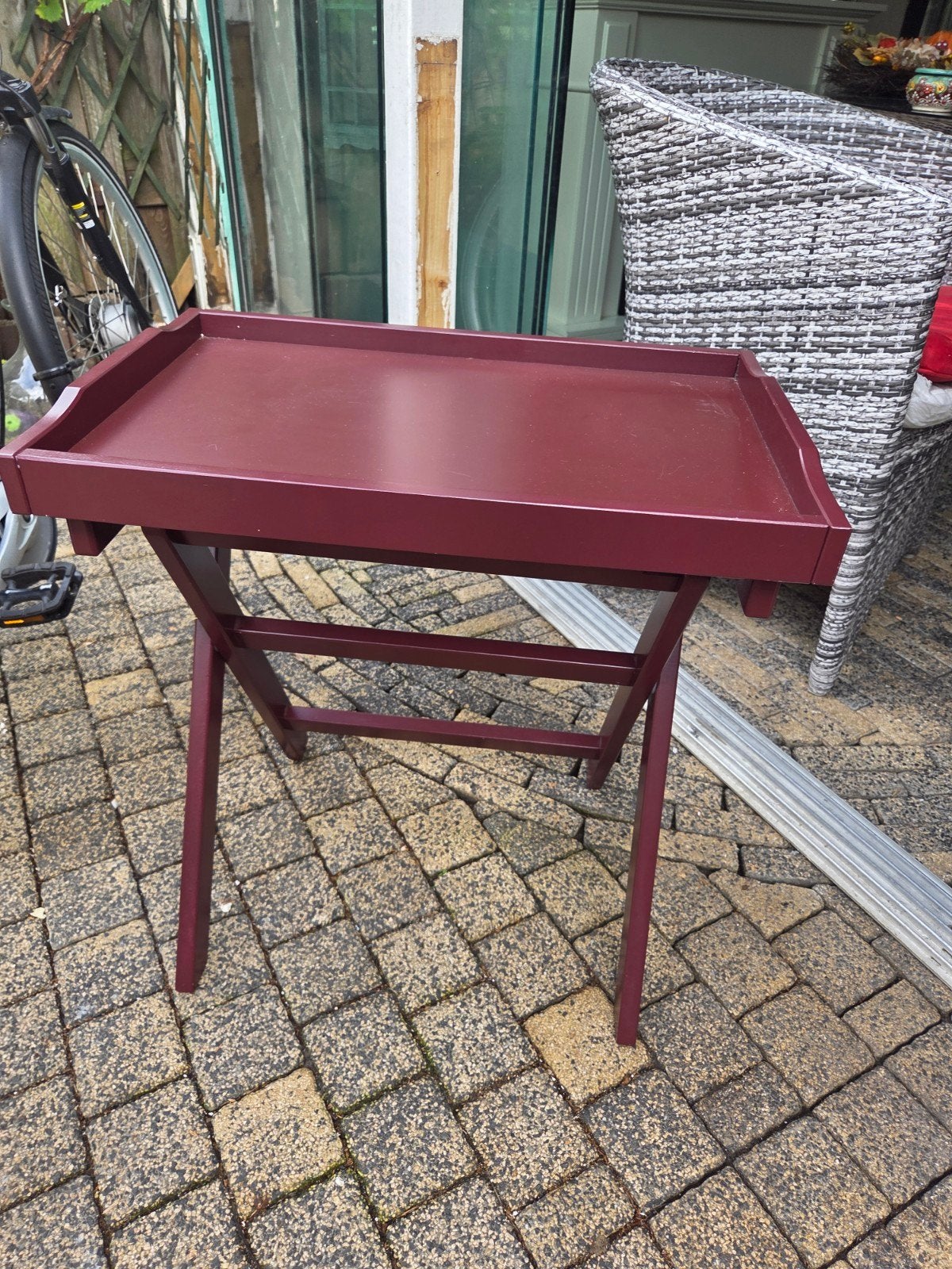 butlertray, Ophalen, Rechthoekig, 75 cm of meer, 60 cm of meer
