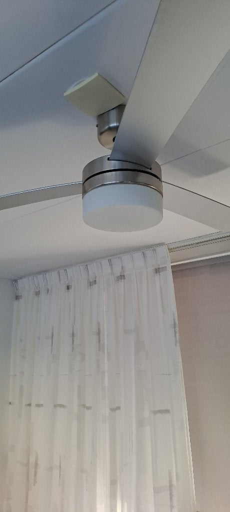 Plafondventilator, Witgoed en Apparatuur, Ventilatoren, Ophalen, Ventilator met afstandsbediening, Zo goed als nieuw, Plafondventilator