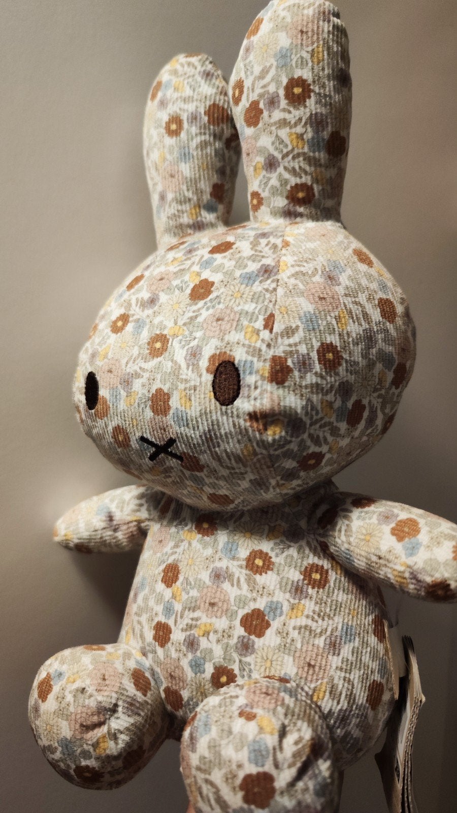 Nijntje Miffy x Little Dutch Knuffel Konijn Bloemenprint, Little Dutch, Konijn, Nijntje, Ophalen of Verzenden