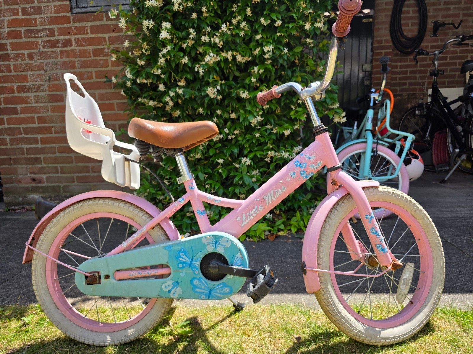 Popal 'Little Miss' meisjesfiets 16 inch, Fietsen en Brommers, Fietsen | Kinderfietsjes, Ophalen, Gebruikt, 16 tot 20 inch, Popal