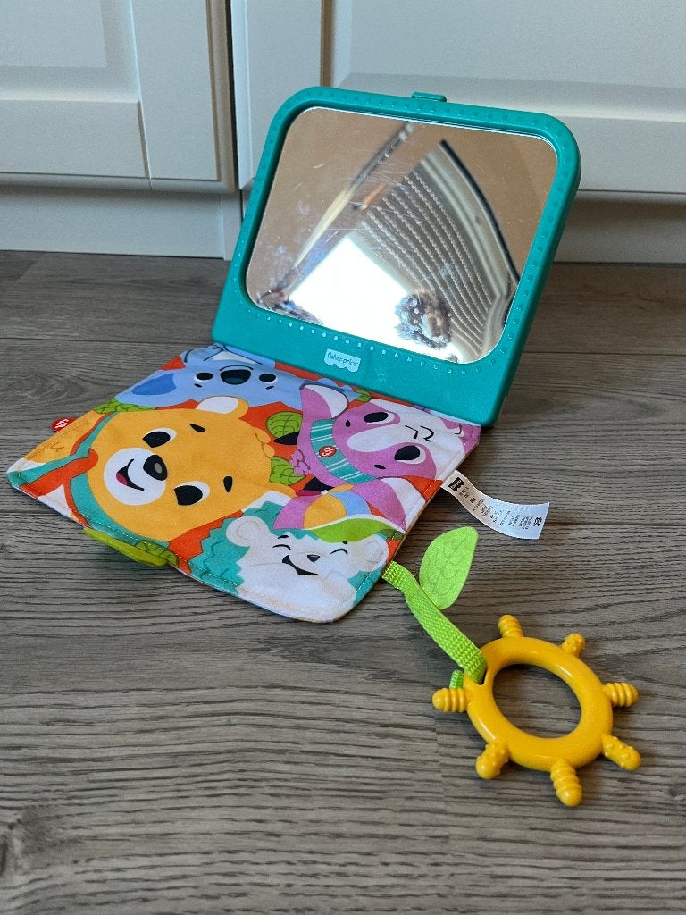 Fisher-Price Activiteitenspiegel Ritselende Vriendjes, Ophalen of Verzenden, Gebruikt, Overige typen