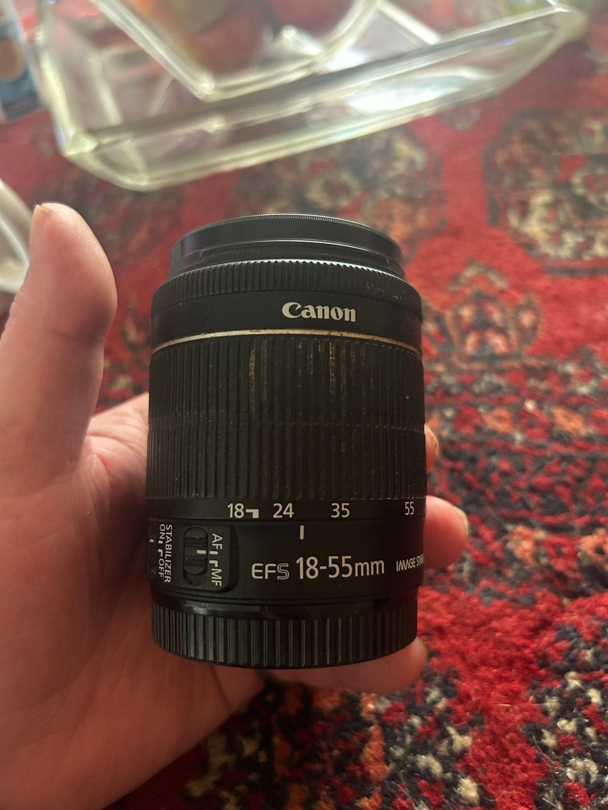 Canon lens 18/55 mm, Ophalen, Gebruikt, Overige typen