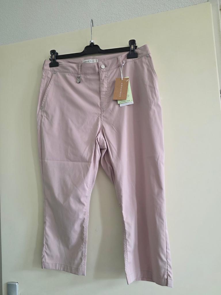 Nieuwe Röhnisch Cheer Capri golfbroek dames maat 44 Mushroom, Ophalen of Verzenden, Nieuw