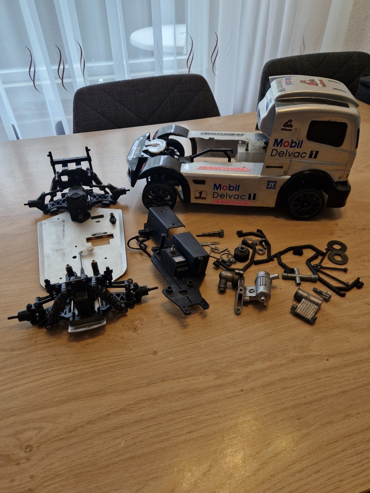 kyosho pure ten 1/10 4wd roller, Gebruikt, Ophalen of Verzenden, Schaal 1:10, Auto onroad