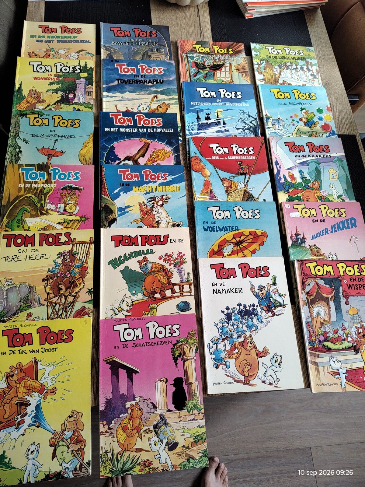 collectie Tom Poes stripboeken (22 stuks), Meerdere stripboeken, Ophalen of Verzenden, Zo goed als nieuw, Marten Toonder