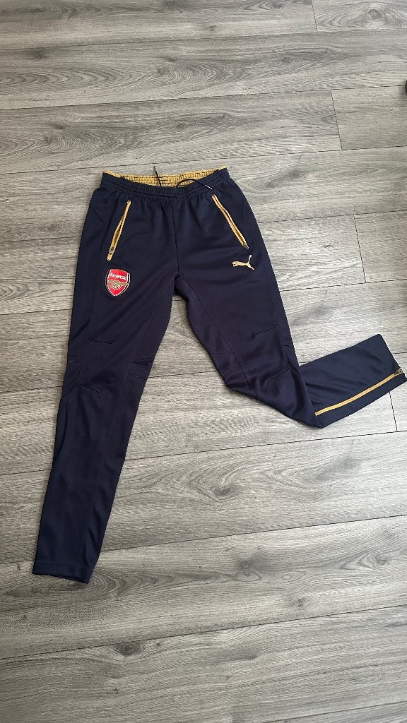 Puma Arsenal Trainingsbroek Blauw S, Puma, Blauw, Ophalen of Verzenden, Zo goed als nieuw