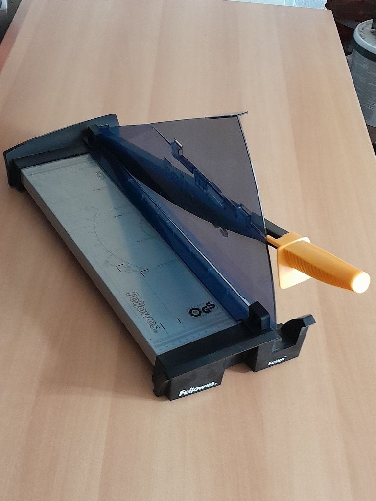 Fellowes Fusion A3 Guillotine papiersnijder ( nieuwstaat ), Diversen, Ophalen, Zo goed als nieuw