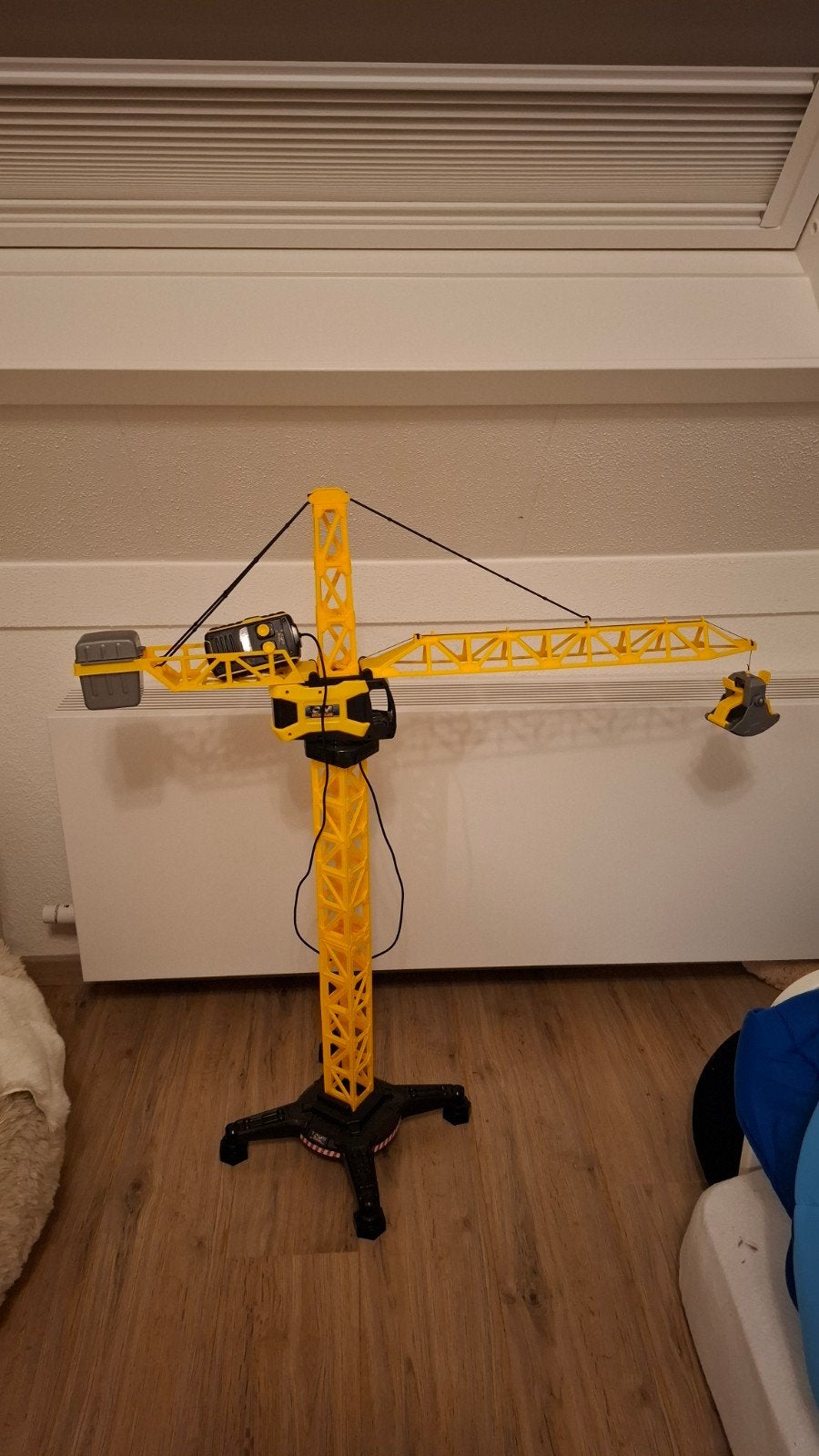 Hijs Kraan 1 meter hoog met afstandsbediening, Ophalen, Zo goed als nieuw