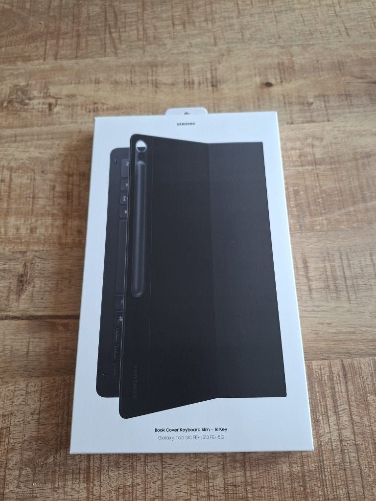 Samsung Book Cover Keyboard Slim Tab S10 FE+ en s10 FE+ 5G, Ophalen, Nieuw, Bescherming voor- en achterkant